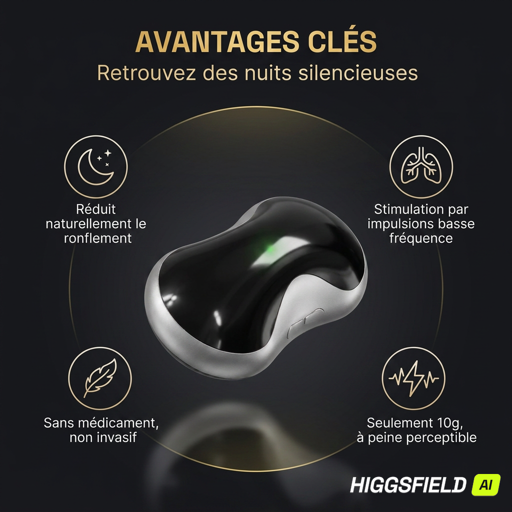 Nuctone SilentWave - Dispositif Anti Ronflement