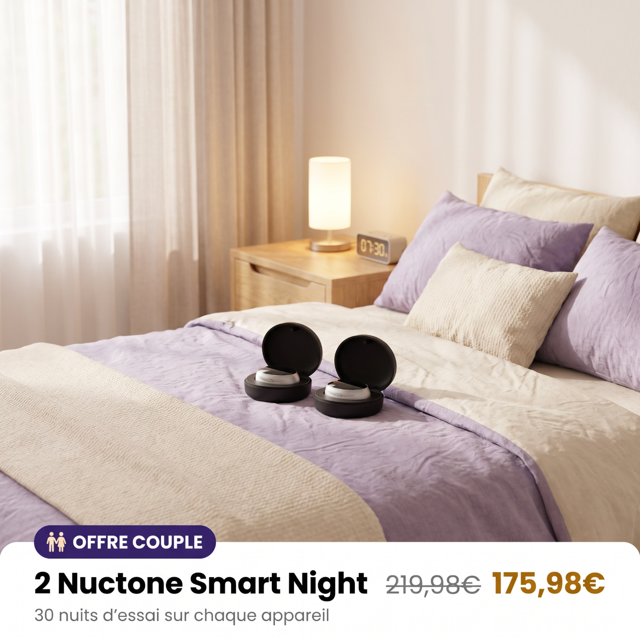Nuctone Smart Night™ - Dispositif Anti Ronflement